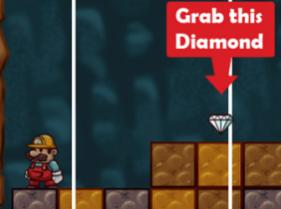 juego de recoger diamantes